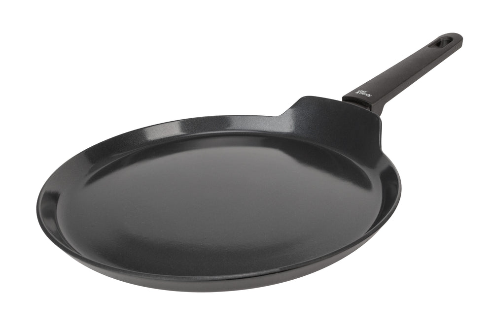 Cookinglife Sartén para panqueques Black Cera Negro ø 24 cm - revestimiento antiadherente cerámico
