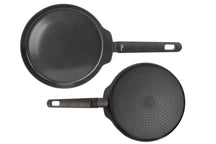 Cookinglife Sartén para panqueques Black Cera Negro ø 24 cm - revestimiento antiadherente cerámico