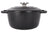 Olla para asar con tapa Fontestic de hierro fundido negro Ø 20 cm / 2.7 litros - capa antiadherente esmaltada