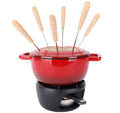Set de fondue Cosy & Trendy Fontestic Hierro fundido Rojo tradicional - Ø 18 cm