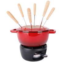 Set de fondue Cosy & Trendy Fontestic Hierro fundido Rojo tradicional - Ø 18 cm