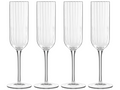 Copas de champán Luigi Bormioli - Flutes - Bach - 210 ml - 4 piezas