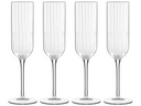 Copas de champán Luigi Bormioli - Flutes - Bach - 210 ml - 4 piezas