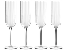 Copas de champán Luigi Bormioli - Flutes - Bach - 210 ml - 4 piezas
