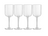 Copas de vino blanco Luigi Bormioli - Bach - 280 ml - 4 piezas