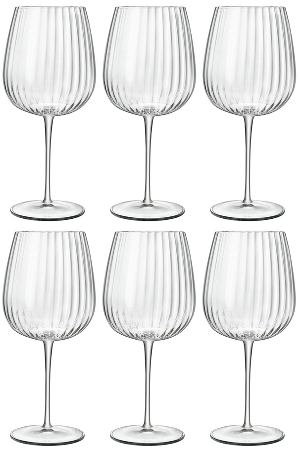 Copas de gin tonic Luigi Bormioli - Copas de cóctel con pie - Speakeasies - 750 ml - 6 piezas