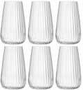 Vasos longdrink Luigi Bormioli - Vasos de agua - Copas de cóctel - Speakeasies - 570 ml - 6 piezas