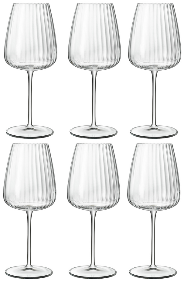 Copas de vino blanco Luigi Bormioli - Speakeasies - 550 ml - 6 piezas