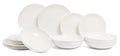 Set de vajilla ASA Selection A Table - Blanco 18 piezas / 6 personas - 6 platos de cena, 6 platos de desayuno y 6 platos hondos