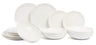 Set de vajilla ASA Selection A Table - Blanco 18 piezas / 6 personas - 6 platos de cena, 6 platos de desayuno y 6 platos hondos