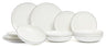 Set de vajilla ASA Selection A Table Ligne Noire 18 piezas / 6 personas - 6 platos de cena, 6 platos de desayuno y 6 platos para pasta/sopa