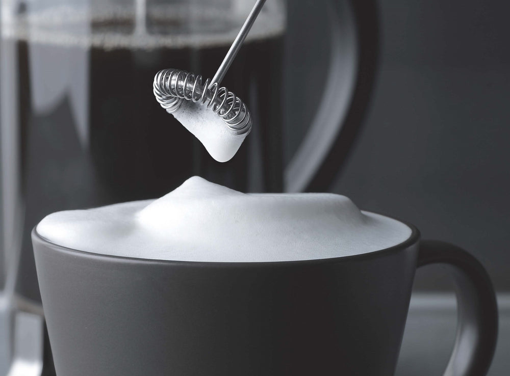 Espumador de leche Aerolatte negro