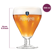 Affligem Vasos de cerveza 300 ml - 4 unidades