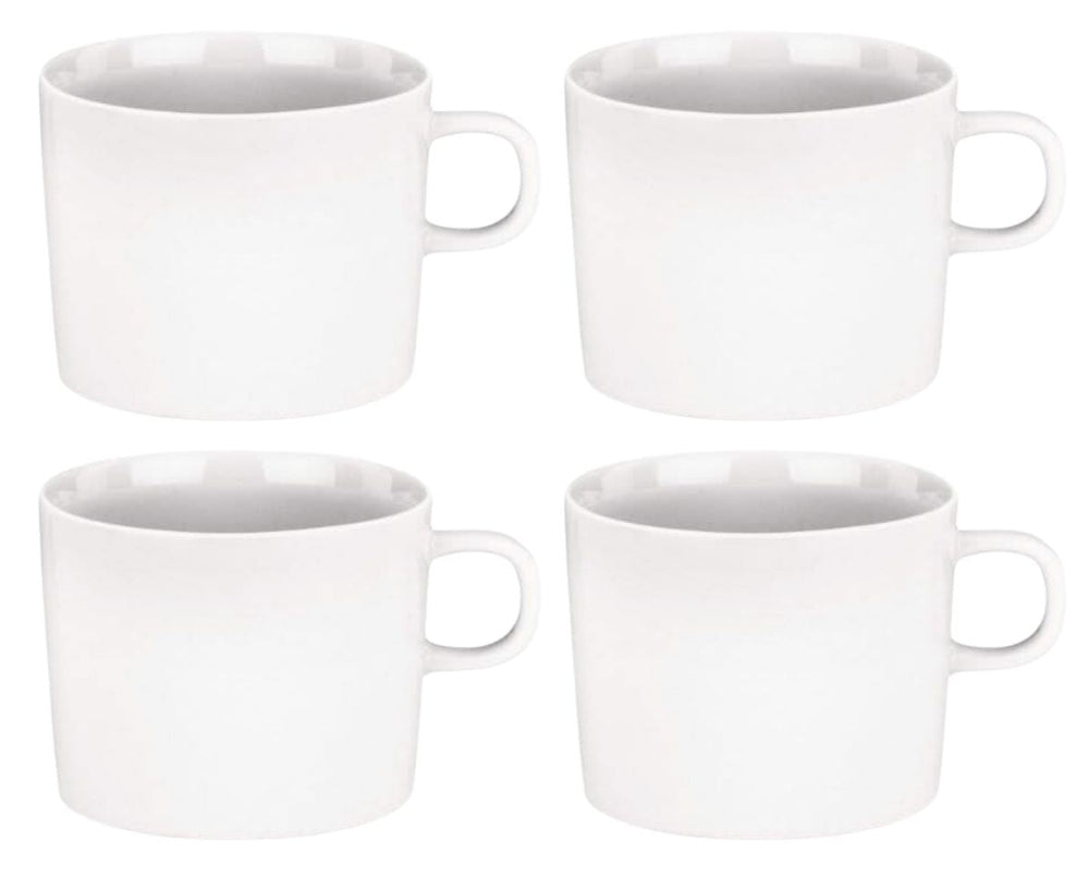 Alessi Tazas de café PlateBowlCup 200 ml - 4 piezas - Jasper Morrison - AJM28/78