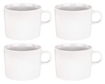 Alessi Tazas de café PlateBowlCup 200 ml - 4 piezas - Jasper Morrison - AJM28/78