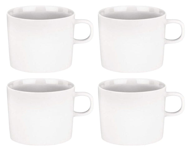 Alessi Tazas de café PlateBowlCup 200 ml - 4 piezas - Jasper Morrison - AJM28/78
