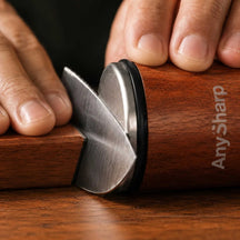 AnySharp Afilador de Cuchillos Rodante con Guía de Ángulo Magnética