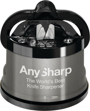 Afilador de cuchillos AnySharp Pro Plata