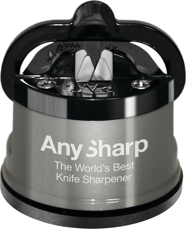 Afilador de cuchillos AnySharp Pro Plata