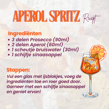 Vasos Aperol Spritz - 450 ml - Vaso oficial - 6 unidades