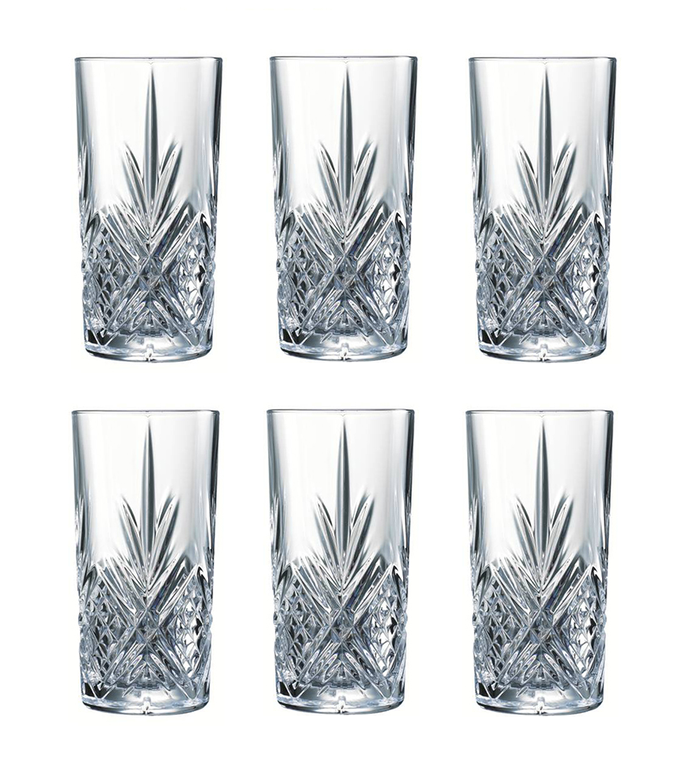 Vasos para longdrink Arcoroc Broadway - 280 ml - 6 unidades