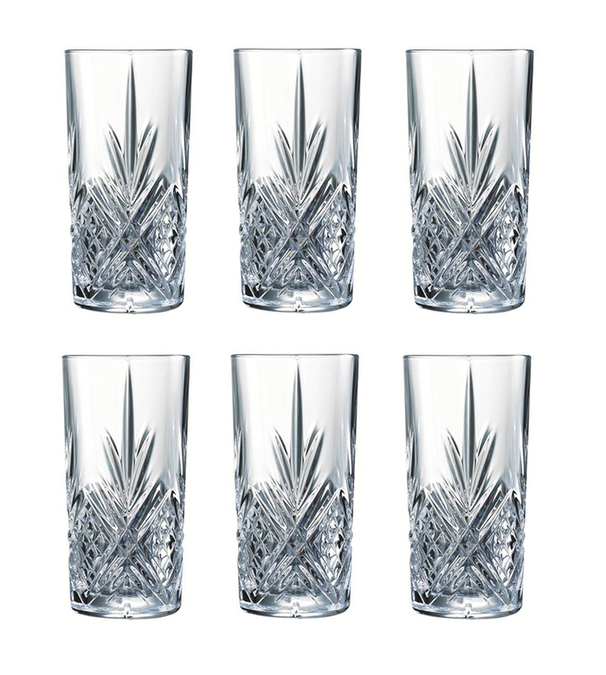 Vasos para longdrink Arcoroc Broadway - 280 ml - 6 unidades