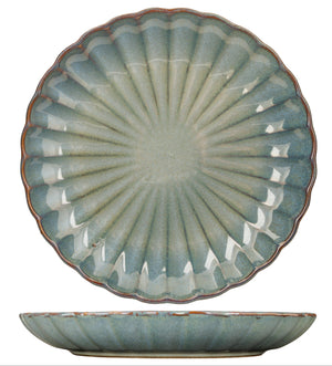 Platos para desayuno y postre - Astera Ocean Azul - ø 21 cm - 4 piezas