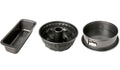 Birkmann Set de Moldes para Hornear Easy Baking - 3 piezas - Molde desmontable, Molde Bundt y Molde para Pastel