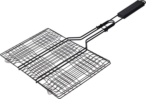 Cookinglife Parrilla para Hamburguesas BBQ Fire & Flavour 32.5 x 22 cm - Metal Antiadherente