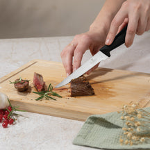 BerlingerHaus Bloque de Cuchillos Negro Rosado 10 Piezas - Cuchillo de Chef, Cuchillo de Pan, Cuchillo Santoku, Cuchillo de Oficina, Cuchillo Pelador & 4 Cuchillos de Carne