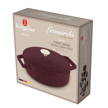 BerlingerHaus Sartén / Sartén de Saltear Matte Burdeos - Hierro Fundido - ø 26 cm - apta para todas las fuentes de calor - capa antiadherente esmaltada