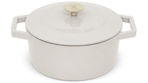 BerlingerHaus Cacerola Mate Crème - Hierro Fundido - ø 24 cm - apta para todas las fuentes de calor - capa antiadherente esmaltada