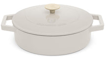BerlingerHaus Sartén / Sartén de Saltear Mate Crema - Hierro Fundido - ø 26 cm - apta para todas las fuentes de calor - revestimiento antiadherente esmaltado