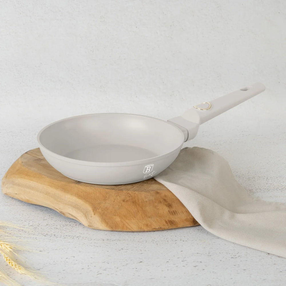 BerlingerHaus Sartén Mate Crema ø 20 cm - apta para todas las fuentes de calor - capa antiadherente estándar