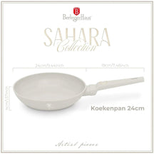 BerlingerHaus Sartén Mate Crema ø 24 cm - apta para todas las fuentes de calor - revestimiento antiadherente estándar