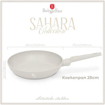 BerlingerHaus Sartén Mate Crème ø 28 cm - apta para todas las fuentes de calor - recubrimiento antiadherente estándar