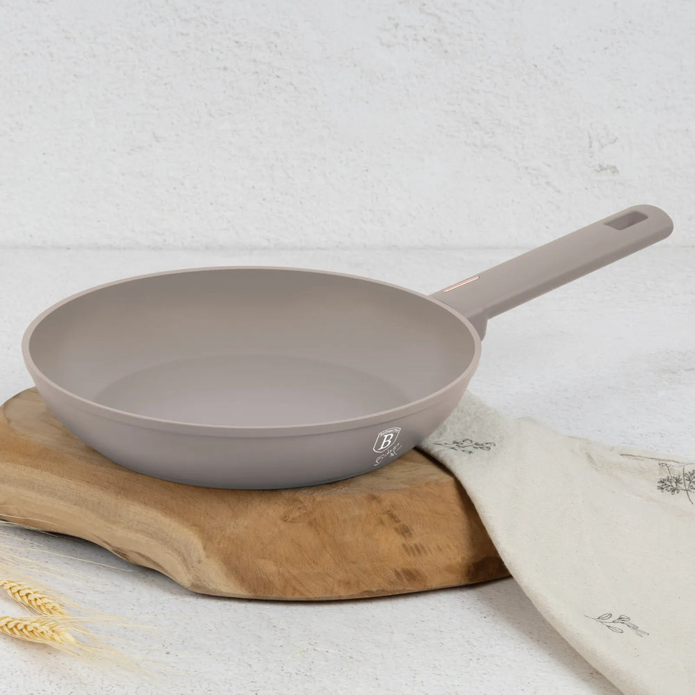 BerlingerHaus Sartén Taupe ø 24 cm - apta para todas las fuentes de calor - revestimiento antiadherente estándar