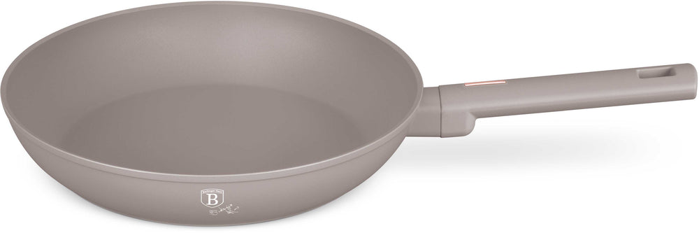 BerlingerHaus Sartén Taupe ø 28 cm - adecuada para todas las fuentes de calor - revestimiento antiadherente estándar