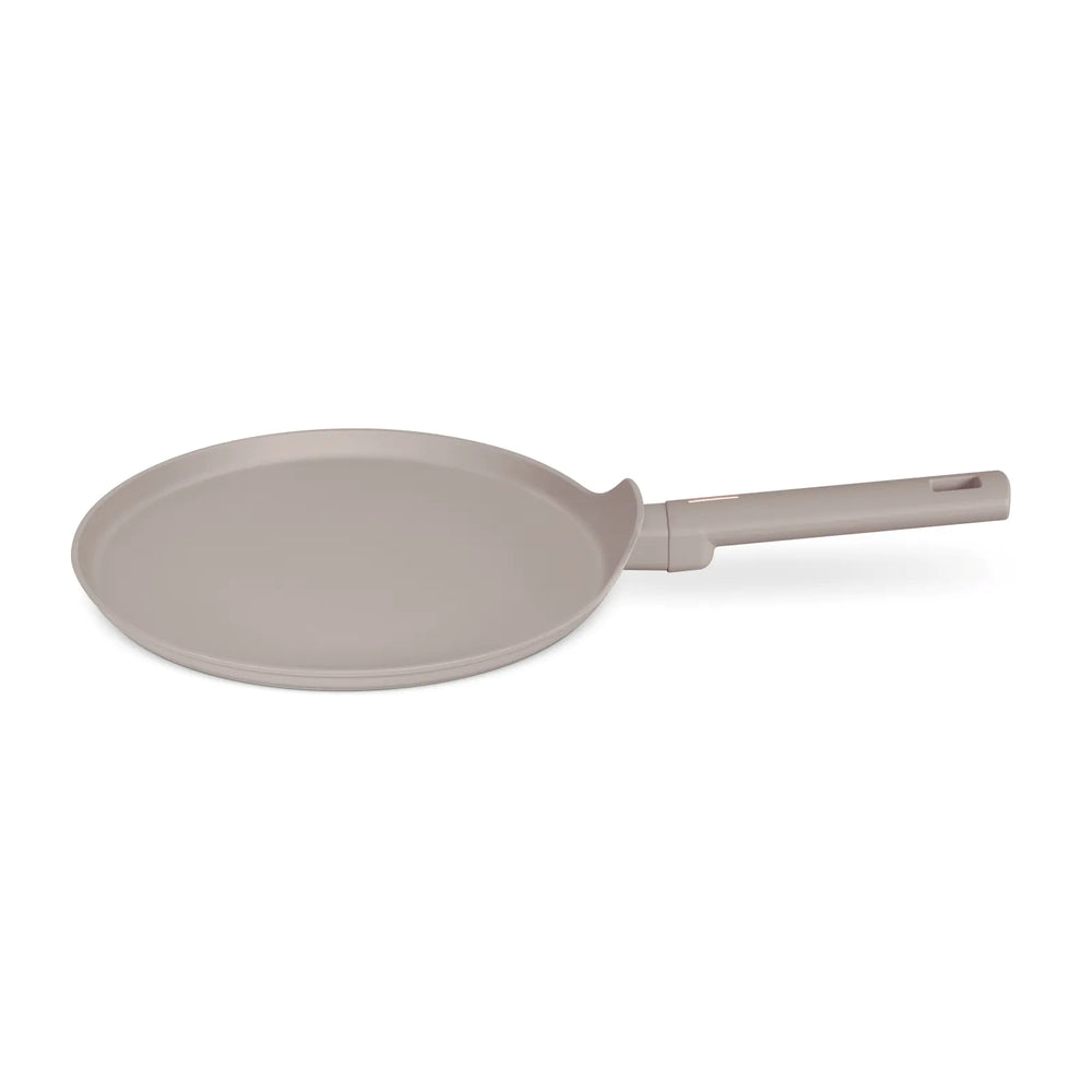 BerlingerHaus Sartén para Crepas Taupe ø 28 cm - apta para todas las fuentes de calor - revestimiento antiadherente estándar