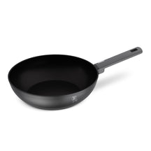 BerlingerHaus Wokpan Matte Antraciet ø 28 cm - adecuado para todas las fuentes de calor - revestimiento antiadherente estándar