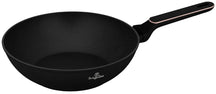 BerlingerHaus Wok Negro Rosado ø 28 cm - adecuado para todas las fuentes de calor - revestimiento antiadherente estándar