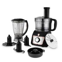 BerlingerHaus Procesador de Alimentos 8-en-1 Negro Rosado - 500W