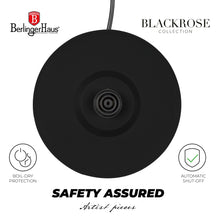 BerlingerHaus Hervidor de Agua Negro Roségold - con Termómetro - 1.7 Litros - 2200W