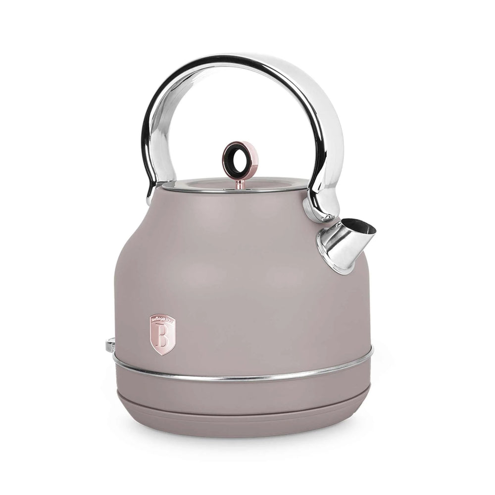 BerlingerHaus Hervidor Taupe - con Termómetro - 1.7 Litros - 2200W