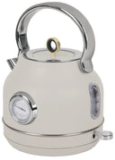 BerlingerHaus Hervidor de Agua Mate Crema - con Termómetro - 1.7 Litros - 2200W