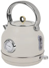 BerlingerHaus Hervidor de Agua Mate Crema - con Termómetro - 1.7 Litros - 2200W