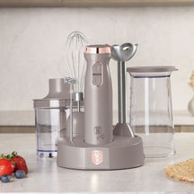 BerlingerHaus Batidora de Mano set Taupe – 6-en-1 – 800 W