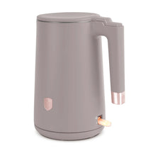 BerlingerHaus Hervidor de Agua Doble Pared Taupe - 1.7 Litros - 1800W