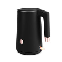 BerlingerHaus Hervidor de Agua Doble Pared Negro Roségold - 1.7 Litros - 1800W