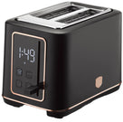 BerlingerHaus Tostadora Digital Negra Roségold - 2 Ranuras - 870W